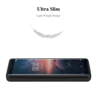 Nokia 8 Sirocco Cover Etui Case (Sort)
