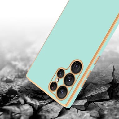 Samsung Galaxy S22 ULTRA Cover Etui Case (Grøn)