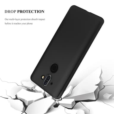 Nokia 8 Sirocco Cover Etui Case (Sort)