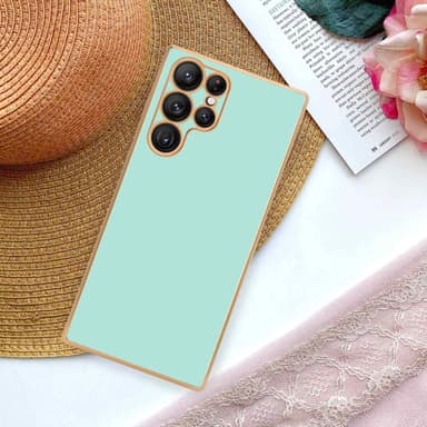 Samsung Galaxy S22 ULTRA Cover Etui Case (Grøn)