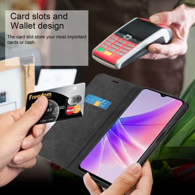 Realme C21Y / C25Y Cover Etui Case (Sort)