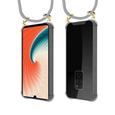 Huawei MATE 20 Etui Cover Kæde (Grå)