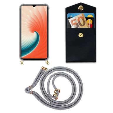 Huawei MATE 20 Etui Cover Kæde (Grå)
