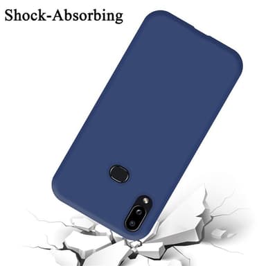 Samsung Galaxy A10s / M01s Cover Etui Case (Blå)