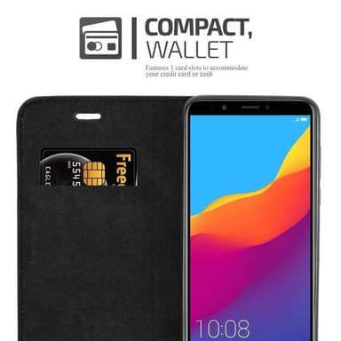 Honor 7C / Huawei Y7 2018 Cover Etui Case (Sort)