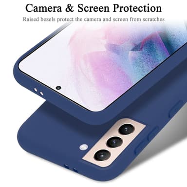 Samsung Galaxy S22 PLUS Cover Etui Case (Blå)