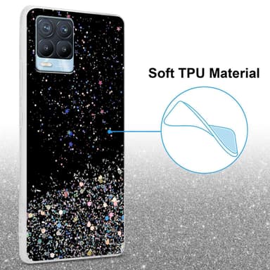 Realme 8 4G / 8 PRO Cover Etui Case (Sort)
