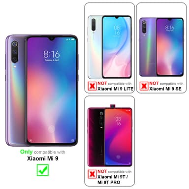 Xiaomi Mi 9 Cover Etui Case (Rød)