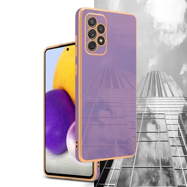 Samsung Galaxy A72 4G / 5G Cover Etui Case (Lilla)