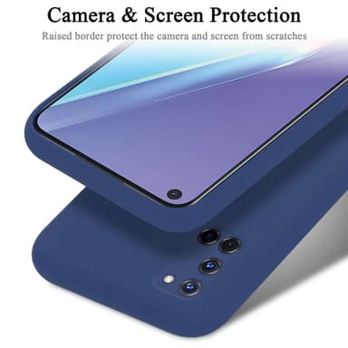 Oppo A92 Cover Etui Case (Blå)