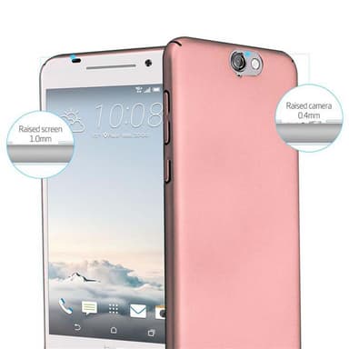 HTC ONE A9 Cover Etui Case (Lyserød)