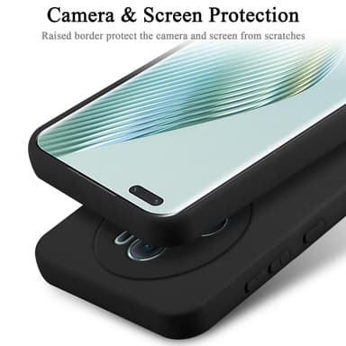 Honor Magic 5 Pro Cover Etui Case (Sort)
