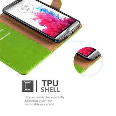 Cover LG G3 Etui Case (Grøn)