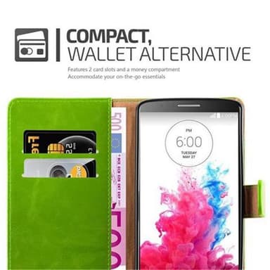 Cover LG G3 Etui Case (Grøn)