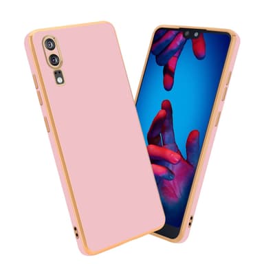 Huawei P20 Cover Etui Case (Lyserød)