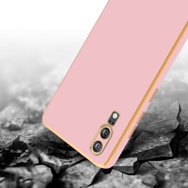 Huawei P20 Cover Etui Case (Lyserød)