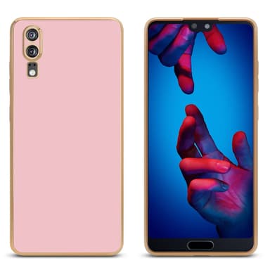 Huawei P20 Cover Etui Case (Lyserød)
