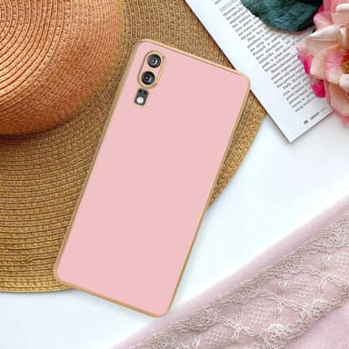 Huawei P20 Cover Etui Case (Lyserød)