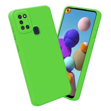 Samsung Galaxy A21s Cover Etui Case (Grøn)