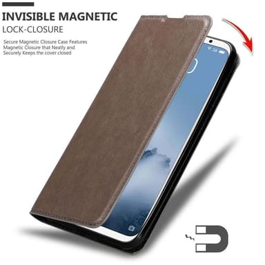 MEIZU 16 Cover Etui Case (Brun)