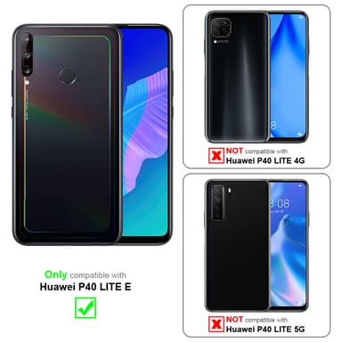 Huawei P40 LITE E Cover Etui Case (Rød)