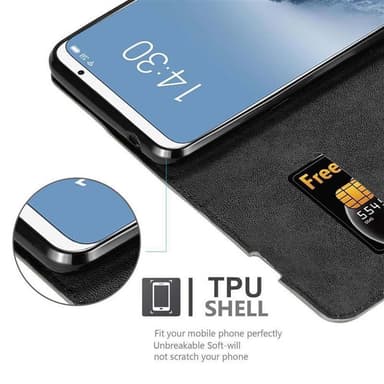 MEIZU 16 Cover Etui Case (Brun)