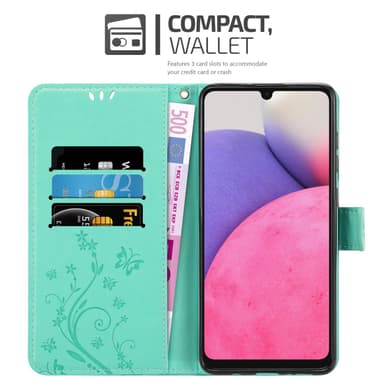 Samsung Galaxy A33 5G Pungetui Cover Case (Turkis)