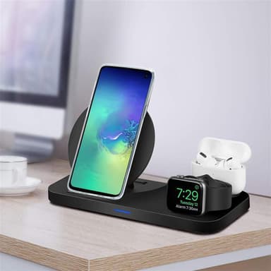 Samsung Galaxy S10 4G Pungetui Cover Case (Blå)