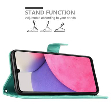 Samsung Galaxy A33 5G Pungetui Cover Case (Turkis)