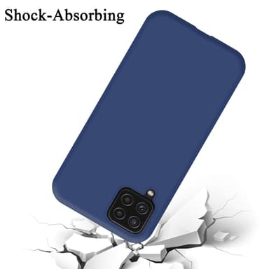 Samsung Galaxy A12 / M12 Cover Etui Case (Blå)