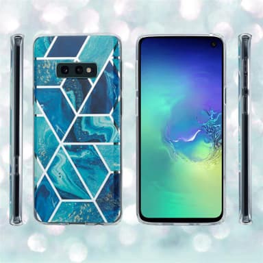 Samsung Galaxy S10 4G Pungetui Cover Case (Blå)