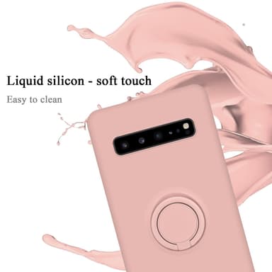 Samsung Galaxy S10 5G Cover Etui Case (Lyserød)