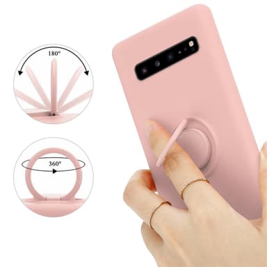Samsung Galaxy S10 5G Cover Etui Case (Lyserød)