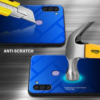 Cover Samsung Galaxy A11 / M11 Etui Case (Sort)