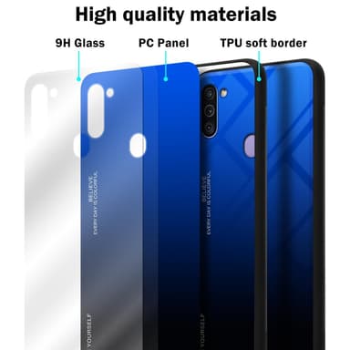 Cover Samsung Galaxy A11 / M11 Etui Case (Sort)