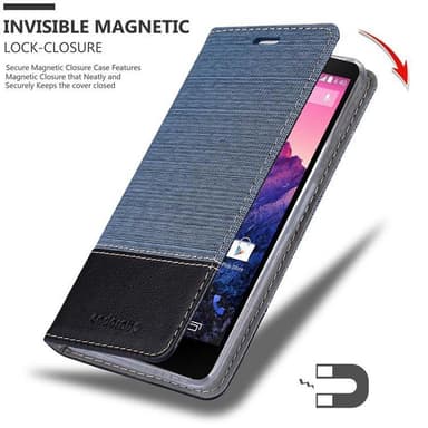 LG Google NEXUS 5 Pungetui Cover Case (Blå)