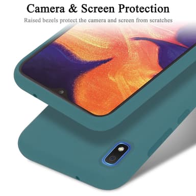 Samsung Galaxy A10 / M10 Cover Etui Case (Grøn)