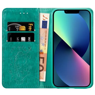 iPhone 13 Pungetui Cover Case (Turkis)