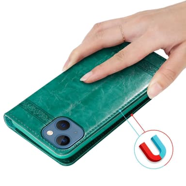 iPhone 13 Pungetui Cover Case (Turkis)