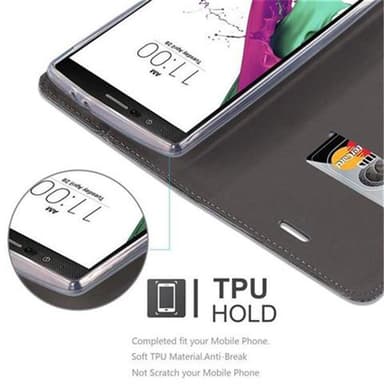 LG G4 / G4 PLUS Pungetui Cover Case (Grå)