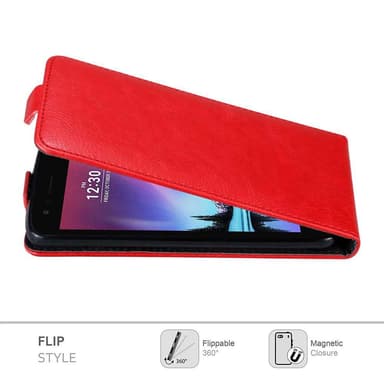 LG K4 2017 Pungetui Flip Cover (Rød)