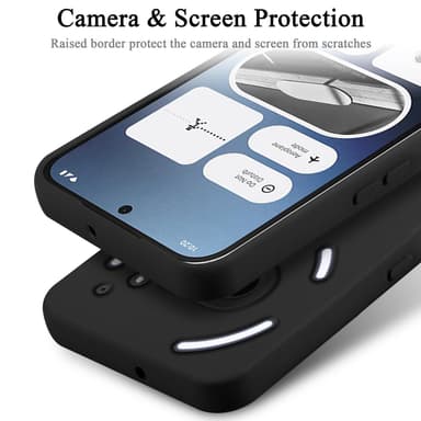 Nothing Phone 2a Cover Etui Case (Sort)