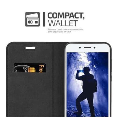 Honor 6A Cover Etui Case (Sort)