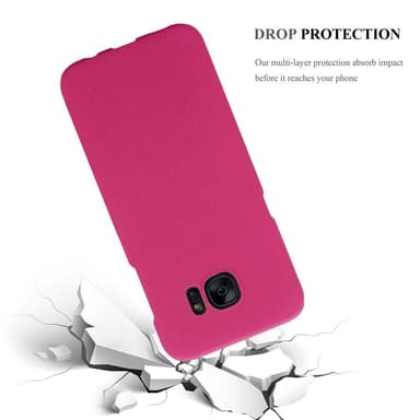 Samsung Galaxy S7 EDGE Cover Etui Case (Lyserød)