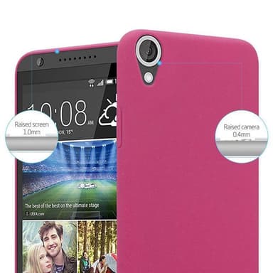 HTC Desire 820 Cover Etui Case (Lyserød)
