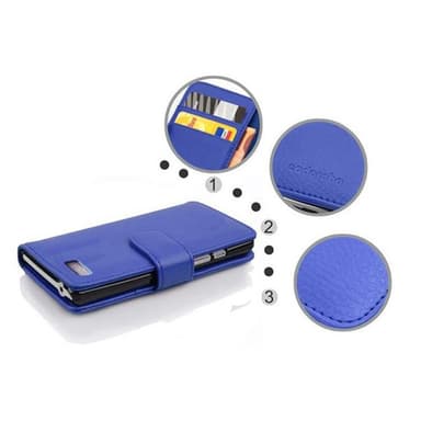Pungetui HTC Desire 600 Cover Case (Blå)