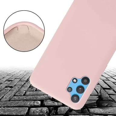 Samsung Galaxy A32 5G Etui Cover Kæde (Lyserød)