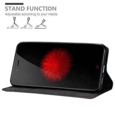 ZTE Nubia Z11 MINI S Cover Etui Case (Brun)