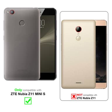 ZTE Nubia Z11 MINI S Cover Etui Case (Brun)