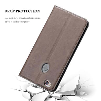 ZTE Nubia Z11 MINI S Cover Etui Case (Brun)